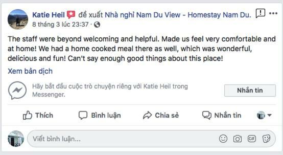 Nam Du View Guest House エクステリア 写真